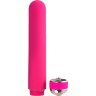 Розовый нереалистичный вибратор Mastick - 18 см.