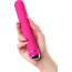 Розовый нереалистичный вибратор Mastick - 18 см. - Розовый нереалистичный вибратор Mastick - 18 см.
