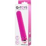 Розовый нереалистичный вибратор Mastick - 18 см.