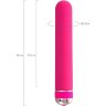 Розовый нереалистичный вибратор Mastick - 18 см.