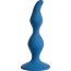 Синяя анальная пробка Vesta - 12,5 см.  Цена 964 руб. - Синяя анальная пробка Vesta - 12,5 см.