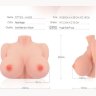 Мастурбатор-полуторс с пышным бюстом TITTIES F_cup