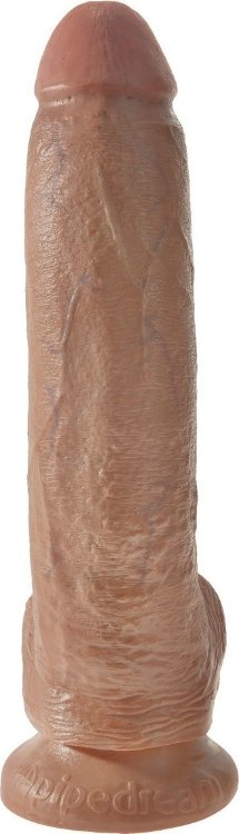 Фаллоимитатор-мулат 9 Cock with Balls - 22,9 см.