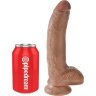 Фаллоимитатор-мулат 9 Cock with Balls - 22,9 см.