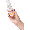 Съедобная гель-смазка Yovee «Двойной соблазн» с Д-пантенолом и вкусом клубники и дыни - 100 мл.