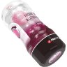 Прозрачный текстурированный мастурбатор Vacuum Cup Masturbator Black Hole