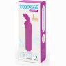 Лиловая вибропуля с ушками Rechargeable Rabbit Ears Bullet Vibrator