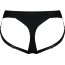 Черные трусики для насадок Heroine Lingerie Harness - size S - Черные трусики для насадок Heroine Lingerie Harness - size S