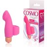 Розовый клиторальный стимулятор Cosmo