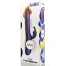 Фиолетовый вибратор-кролик Romax - 24,4 см.