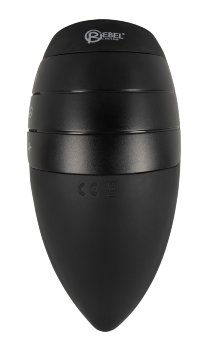 Черный мастурбатор с гибкими крылышками