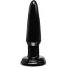 Черная малая анальная пробка Beginners Butt Plug - 10 см.