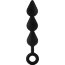 Черный анальный стимулятор XL Triple Drop Plug Black - 26 см. - Черный анальный стимулятор XL Triple Drop Plug Black - 26 см.