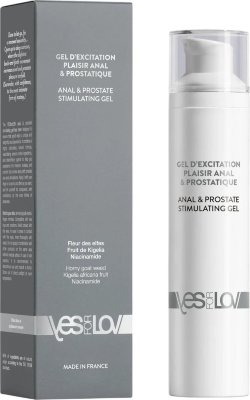 Стимулирующий анальный гель Anal Prostate Stimulating Gel - 50 мл. Откройте для себя мир анальных удовольствий с уникальной смазкой YESforLOV! Она разработана специально для массажа простаты и мягкого анального проникновения, обеспечивая комфортное и безопасное использование. Гель содержит натуральные растительные и морские экстракты, которые благотворно влияют на ваше сексуальное возбуждение и стимулируют чувствительные зоны. Благодаря густой текстуре, она гарантирует исключительное скольжение и глубокое проникновение. Активные афродизиаки и сосудорасширяющие вещества усиливают сексуальное впечатление. Успокаивающие свойства растормаживающих агентов помогают расслабить анальную полость и создают ощущение комфорта, позволяя вам полностью отдаться наслаждению. Средство совместимо с презервативами, анальными пробками и всеми видами секс-игрушек, делая её идеальным помощником для стимуляции простаты и анальных ласк. AQUA, CARRAGEENAN, PROPYLENE GLYCOL, CAESALPINIA SPINOSA GUM, GLYCERIN, POLYGLYCERYL-4 CAPRATE, CITRIC ACID, NIACINAMIDE, ASCOPHYLLUM NODOSUM EXTRACT, PALMARIA PALMATA EXTRACT, UNDARIA PINNATIFIDA EXTRACT, SODIUM BENZOATE, ALOE BARBADENSIS LEAF JUICE POWDER, MONOSODIUM CITRATE, SODIUM HYDROXIDE, POTASSIUM SORBATE, EPIMEDIUM SAGITTATUM EXTRACT, SODIUM HYALURONATE, BENZYL ALCOHOL, ARGININE PCA, MENTHYL LACTATE, KIGELIA AFRICANA FRUIT EXTRACT, VANILLYL BUTYL ETHER, GINKGO BILOBA LEAF EXTRACT, SALVIA SCLAREA (CLARY) EXTRACT, CINNAMOMUM ZEYLANICUM BARK EXTRACT. Страна: Франция. Объем: 50 мл.