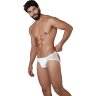 Белые трусы-джоки с ажурными вставками Urge Jockstrap