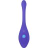 Фиолетовый гибкий вибростимулятор с пультом ДУ Anywhere Vibe