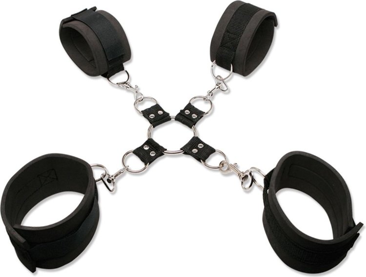 Наручники и наножники с фиксацией Extreme Hog-Tie Kit