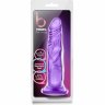 Фиолетовый фаллоимитатор Sweet n Hard 5 - 19 см.