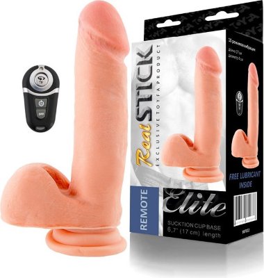 Перезаряжаемый вибратор-реалистик с пультом ДУ - 17 см.  Цена 11 010 руб. Длина: 2 см. Диаметр: 4 см. В отличие от своих собратьев по цеху, у этого вибратора масса достоинств. Взять хотя бы присоску на основании, буквально освобождающую вам руки. Или пульт управления 10 режимами вибрации – дистанционный, без лишних проводов. Кроме того, внутри упругой реалистичной игрушки имеется встроенный аккумулятор, не требующий замены, как обычные батарейки – зарядил и готово! Рабочая длина - 17 см. Страна: Китай. Материал: SoftSkin. Батарейки: встроенный аккумулятор.
