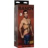 Фаллоимитатор с мошонкой Randy 8.5 ULTRASKYN Cock - 21,6 см.