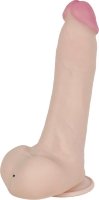 Телесный вибратор-реалистик NEOSKINUM - 22 см.
