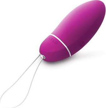 Лиловый тренажёр интимных мышц Luna Smart Bead Cerise с сенсорными датчиками