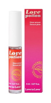 Возбуждающий блеск для губ Love Potion - 8 мл.