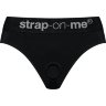 Черные трусики для насадок Heroine Lingerie Harness - size L