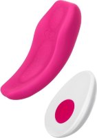 Розовый вибратор FLIRTY для ношения в трусиках