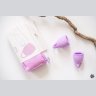 Набор из 2 сиреневых менструальных чаш Orchid