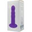 Фиолетовый фаллоимитатор двойной плотности Hitsens 3 - 17,7 см.  Цена 5 575 руб. - Фиолетовый фаллоимитатор двойной плотности Hitsens 3 - 17,7 см.