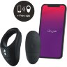 Черное эрекционное кольцо для ношения We-Vibe Bond