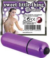 Фиолетовая вибропуля Sweet Little Thing - 7 см.