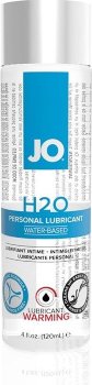 Возбуждающий лубрикант на водной основе JO Personal Lubricant H2O Warming - 120 мл.