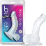 Прозрачный фаллоимитатор-реалистик Sparkle - 16,5 см.