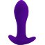 Фиолетовая анальная втулка с вибрацией - 10,5 см.  Цена 4 825 руб. - Фиолетовая анальная втулка с вибрацией - 10,5 см.