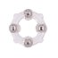 Эрекционное кольцо с 4 бусинами MENZSTUFF STUD RING CLEAR  Цена 955 руб. - Эрекционное кольцо с 4 бусинами MENZSTUFF STUD RING CLEAR