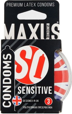 Ультратонкие презервативы в пластиковом кейсе MAXUS AIR Sensitive - 3 шт.  Цена 625 руб. Презервативы ультратонкие с обильной смазкой, в индивидуальном дизайне. Удобный пластиковый кейс для хранения. В упаковке - 3 шт. Страна: Великобритания. Материал: латекс. Объем: 3 шт.