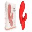 Красный вибратор-кролик 5’’ Silicone Kissing - 20,2 см. - Красный вибратор-кролик 5’’ Silicone Kissing - 20,2 см.