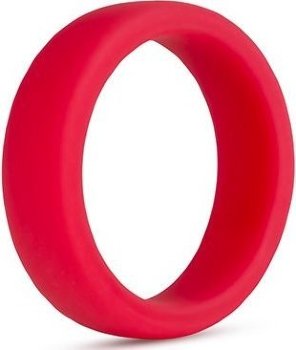 Красное эрекционное кольцо Silicone Go Pro Cock Ring