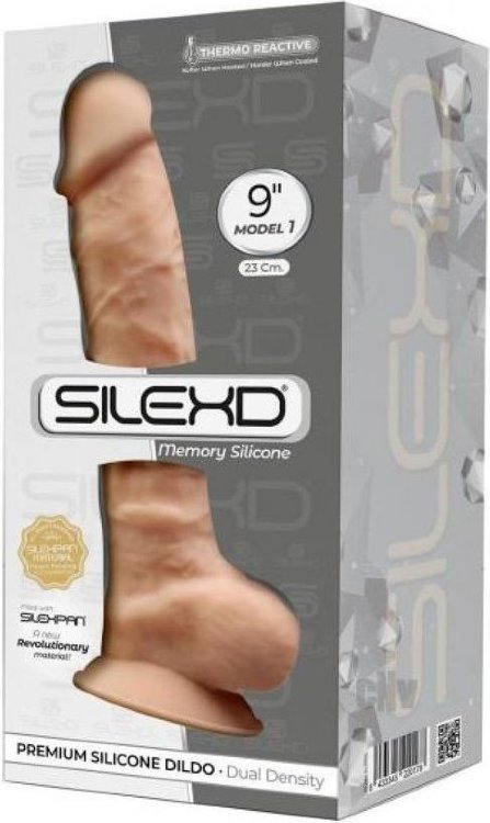 Телесный фаллоимитатор SILEXD Model 3 - 23,1 см.