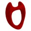 Красное эрекционное кольцо Toro L - Красное эрекционное кольцо Toro L