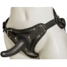 Женский страпон с вагинальной пробкой Woman Strap - 12 см.