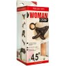 Женский страпон с вагинальной пробкой Woman Strap - 12 см.