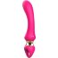 Розовый изогнутый вибромассажер Moon Vibrator - 21,1 см. - Розовый изогнутый вибромассажер Moon Vibrator - 21,1 см.