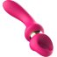 Розовый изогнутый вибромассажер Moon Vibrator - 21,1 см. - Розовый изогнутый вибромассажер Moon Vibrator - 21,1 см.