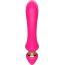 Розовый изогнутый вибромассажер Moon Vibrator - 21,1 см. - Розовый изогнутый вибромассажер Moon Vibrator - 21,1 см.