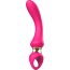 Розовый изогнутый вибромассажер Moon Vibrator - 21,1 см. - Розовый изогнутый вибромассажер Moon Vibrator - 21,1 см.