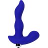 Синий силиконовый вибростимулятор простаты Stroman - 14,5 см.