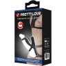 Черная вибронасадка на пенис Vibrating Penis Sling